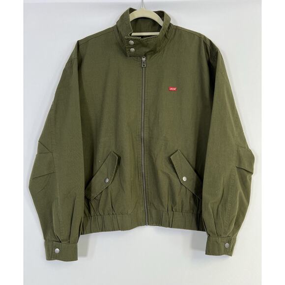 Levi's Other - Levi’s Men’s Utility Jacket Olive Green Zip Front Size M New With Tags